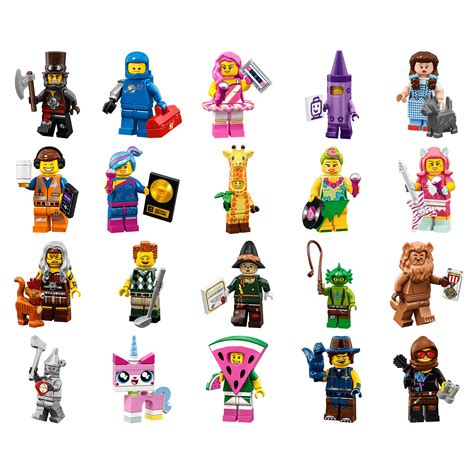 lego movie 2 minifigure set